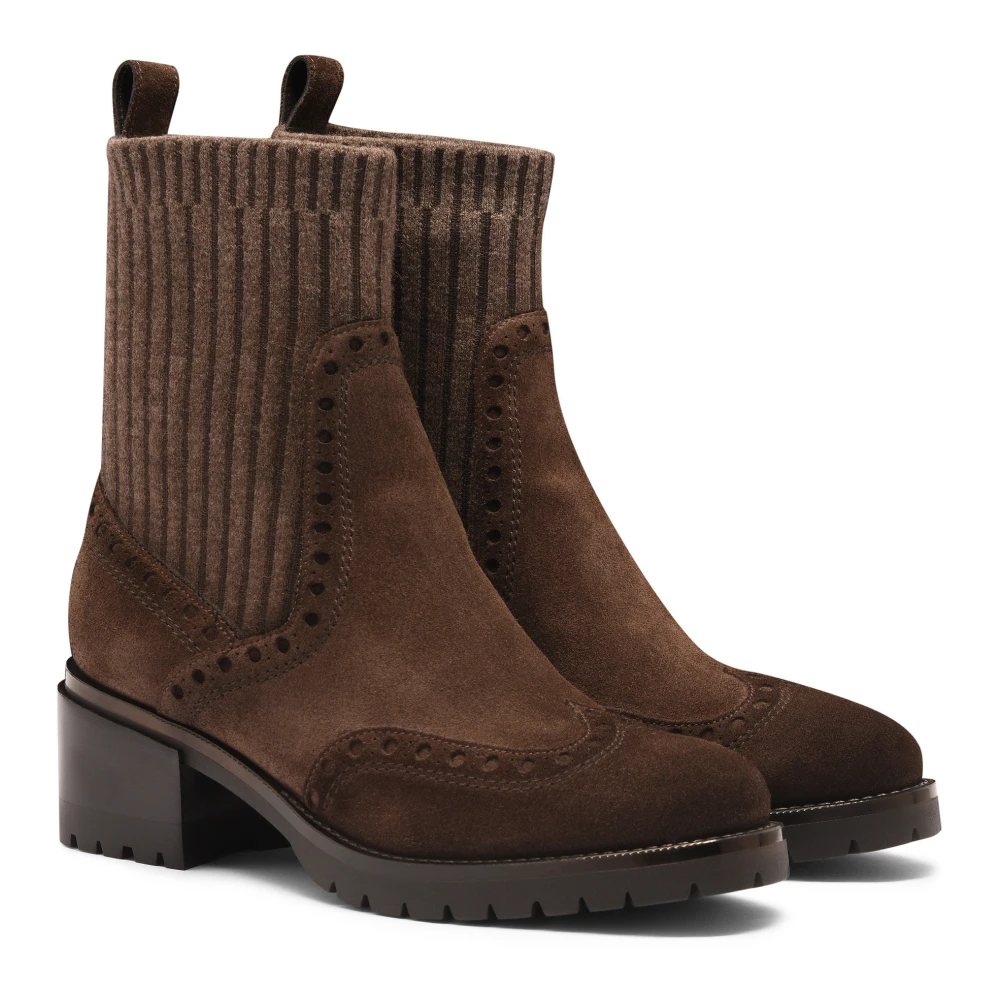 Santoni Dame Sko Brun 37 1/2 EU, - side a