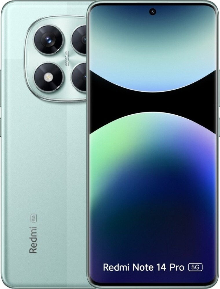 Xiaomi Redmi Note 14 Pro 5G 8GB/256GB Korallgrønn