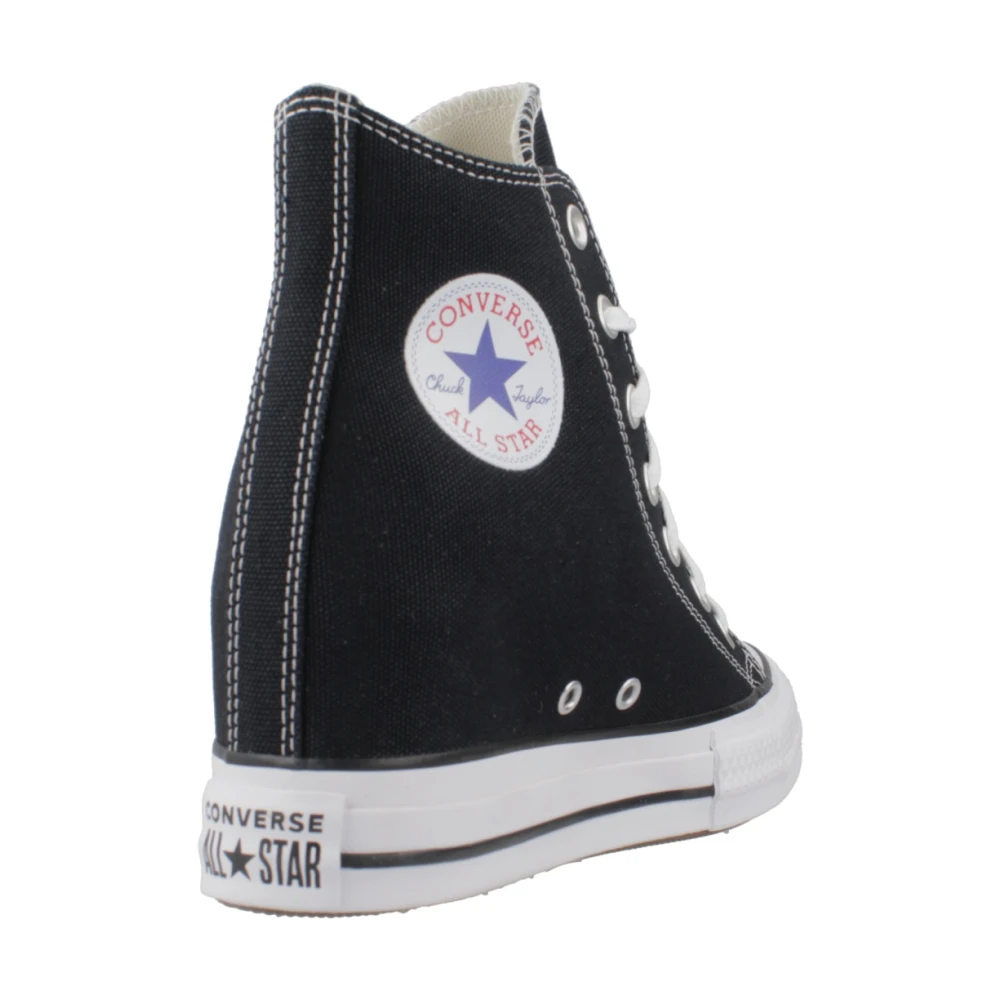 Converse Dame Sko Svart 36 EU, - side b
