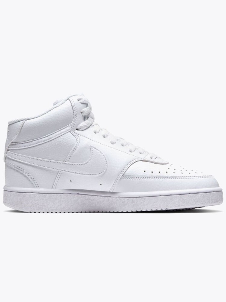 Nike Court Vision Mid Hvit 37.5 - side a