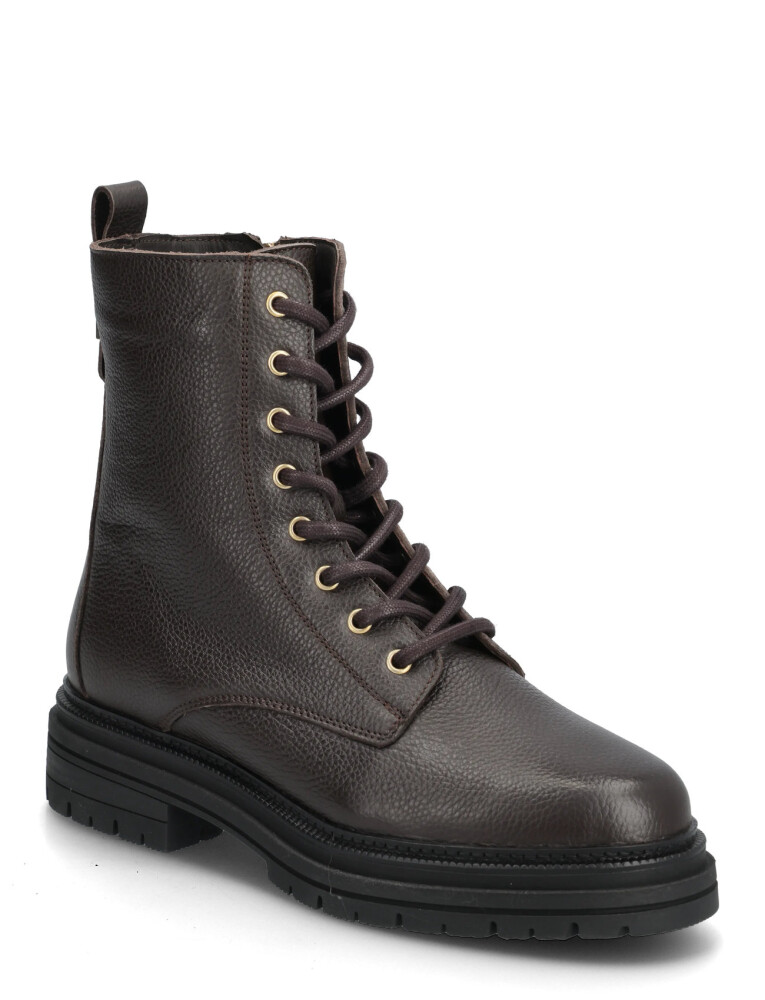 Tommy Hilfiger Th Plaque Pebble Lace Boot Warm - Black - 42 - main photo