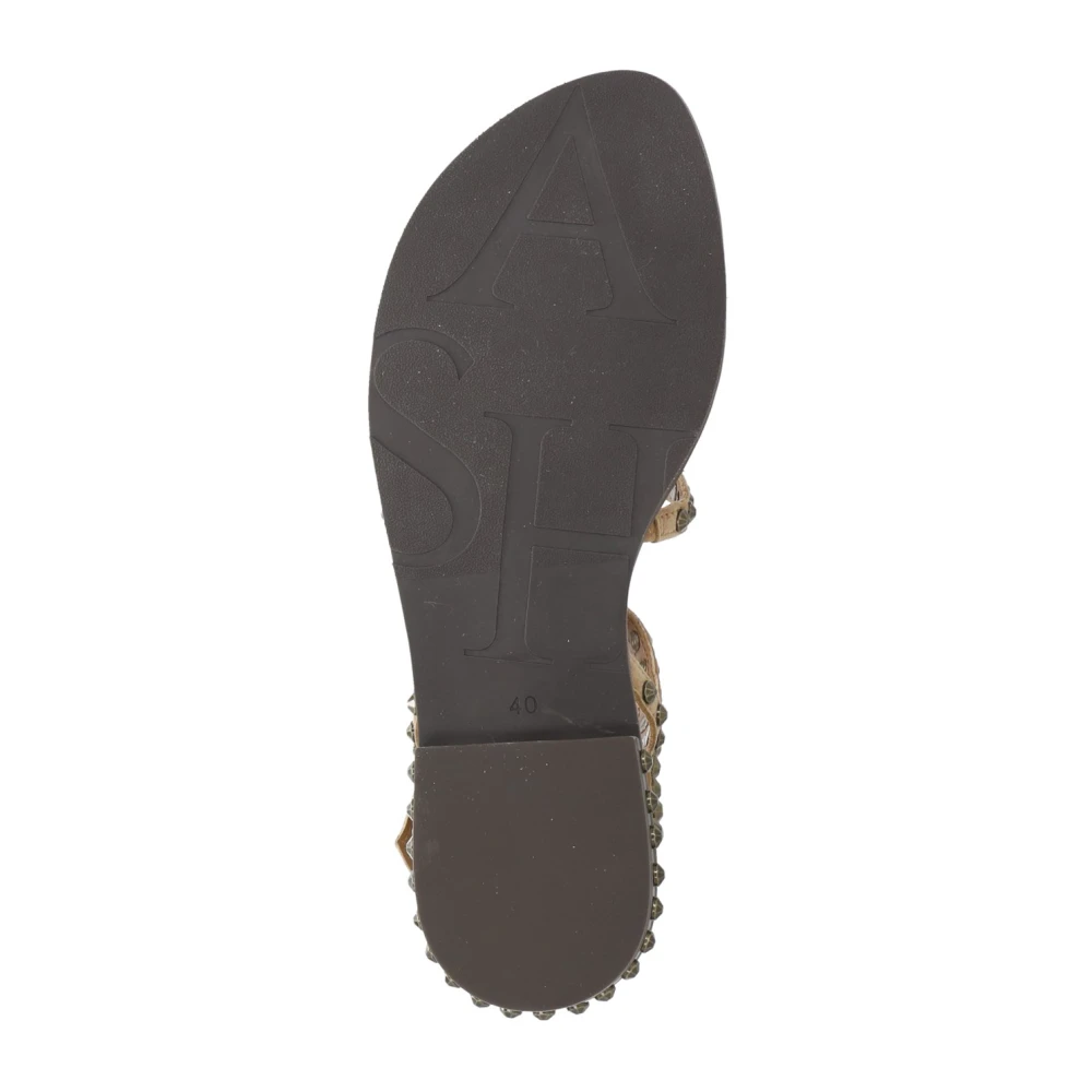 ASH, Dame, Sko, Beige, 37 EU, - side b
