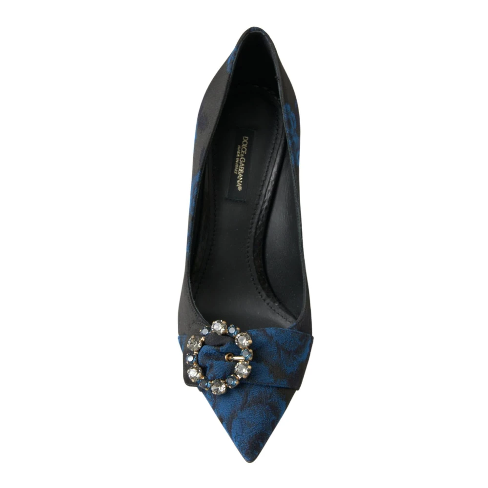 Dolce & Gabbana Dame Sko Blå 37 EU - side b