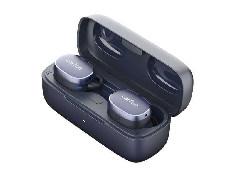 Earfun-Hodetelefoner Earfun Free Pro 3 Tws-Hodetelefoner, Anc (Blå)
