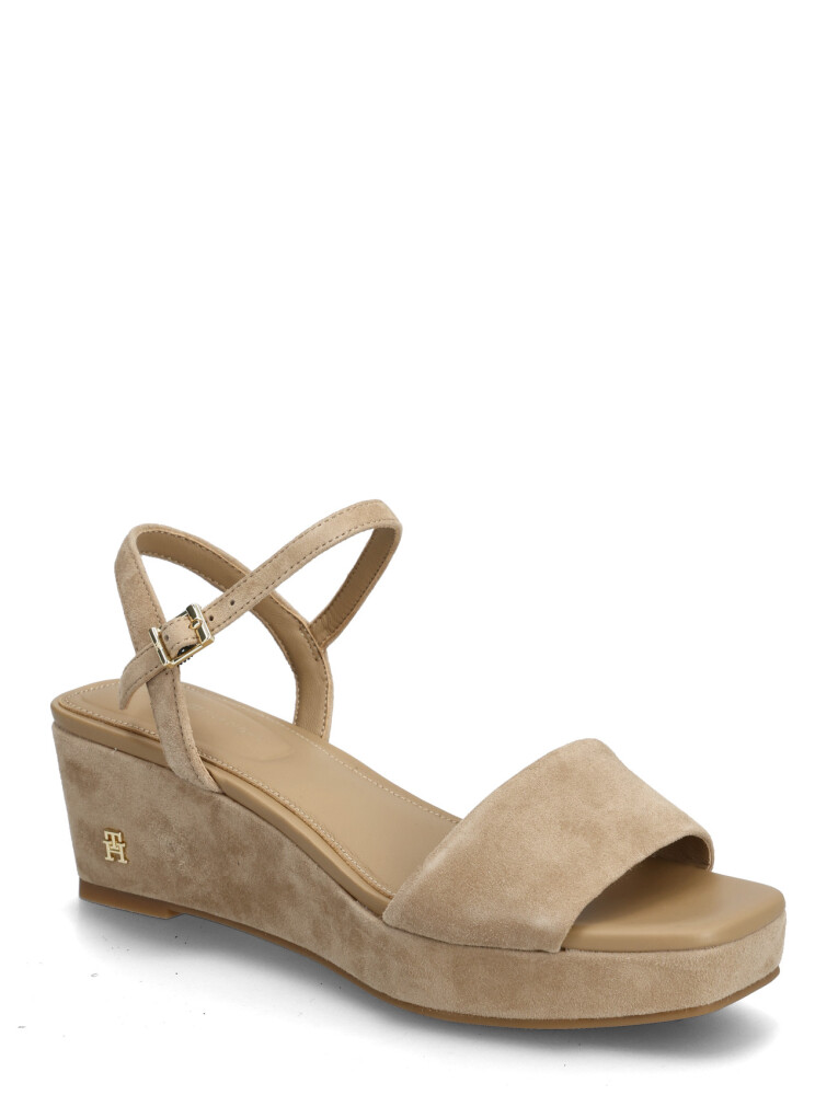 Tommy Hilfiger Suede Wrapped Mid Wedge Beige 39 - main photo