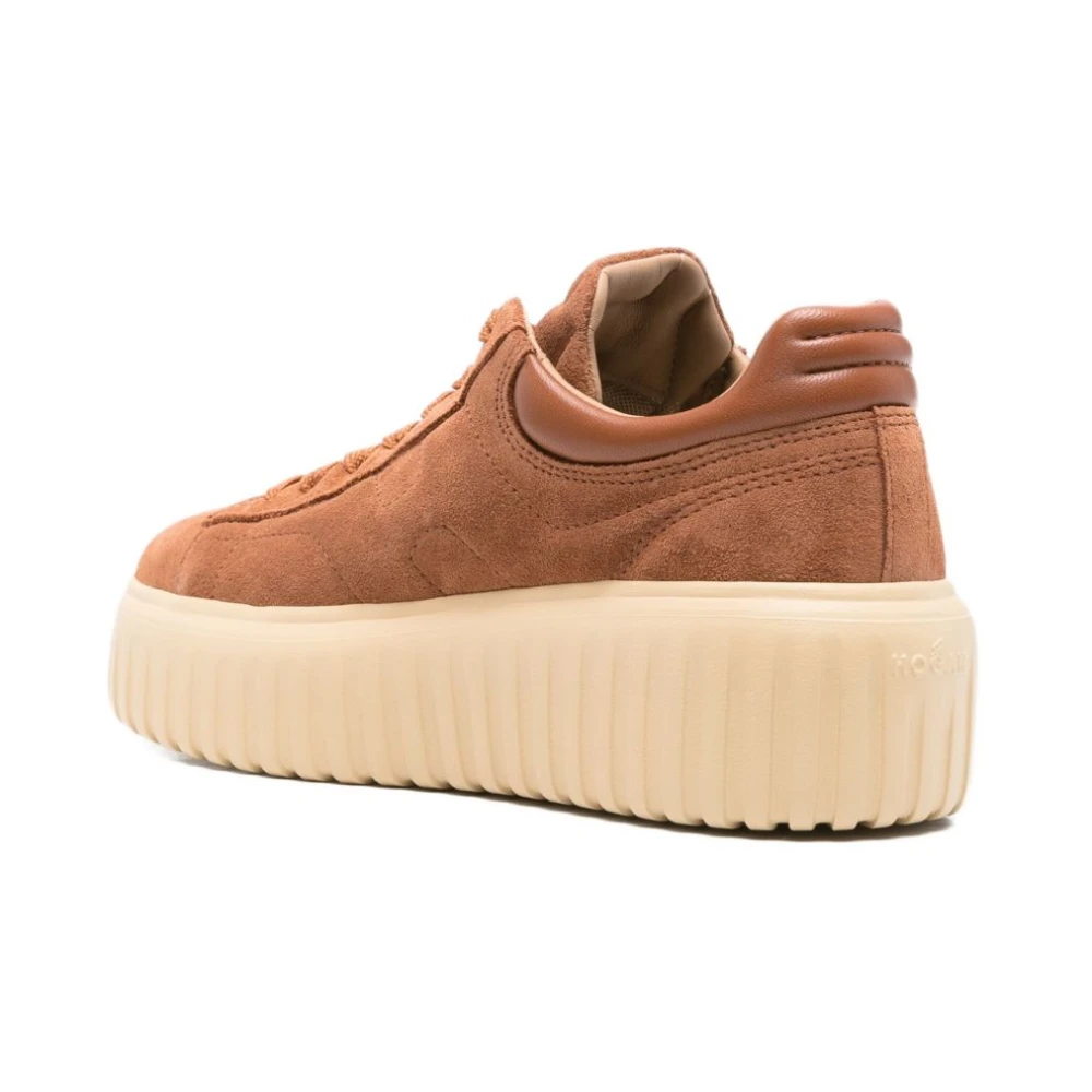 Hogan Dame Sko Brun 35 EU, - side b