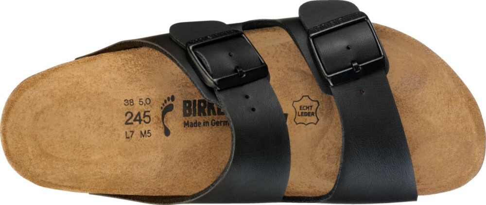 Birkenstock Yrkessandal Arizona Sl Unisex Str. 41 Sort Par - side b