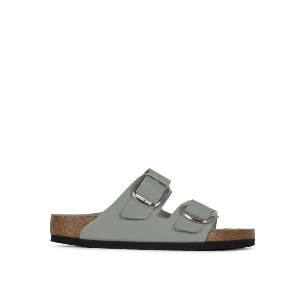 Birkenstock, Dame, Sko, Grønn, 38 EU, - main photo