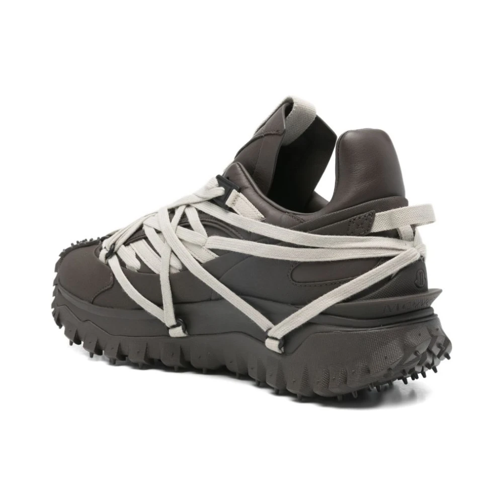 Moncler Dame Sko Brun 37 EU, - side b