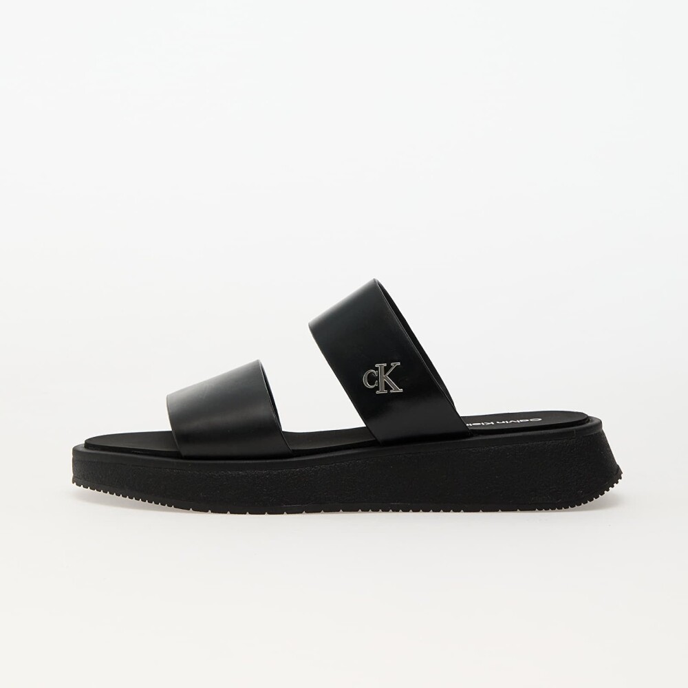 Calvin Klein Sandaler Sandal Slide Double Strap Svart - main photo
