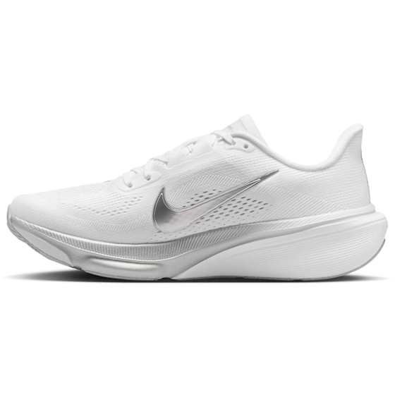 Nike Pegasus 42 Dame White/Metallic Silver/Wolf Grey 40 - side a