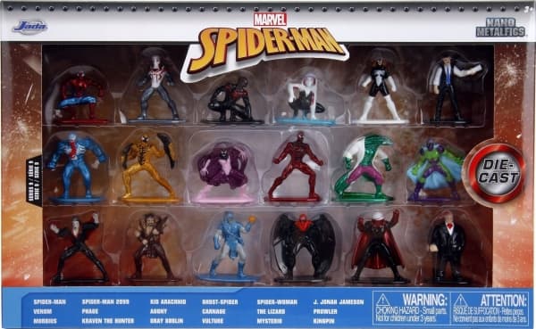Jada Toys Marvel Superior Spider-Man Figur – Druckguss 10 Cm – Rot/blau Metallic – Sammlerstück