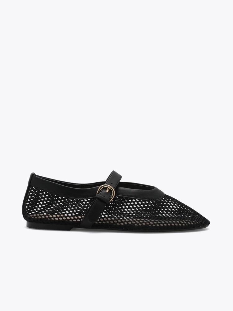 Roberto Rosso Palermo Ballerina Sort 39 - side a