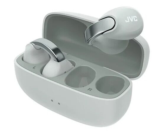 JVC Open Ear Nearphone True Wireless Headphones White