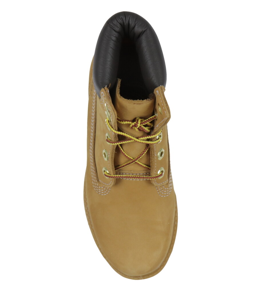 Premium 6 Inch Lace Up Waterproof Boot W - Wheat - side b