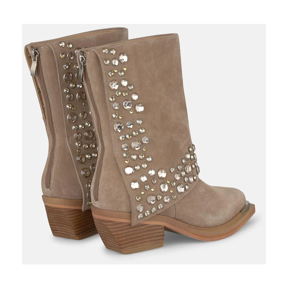 Alma EN Pena Dame Sko Beige 36 EU, - side a