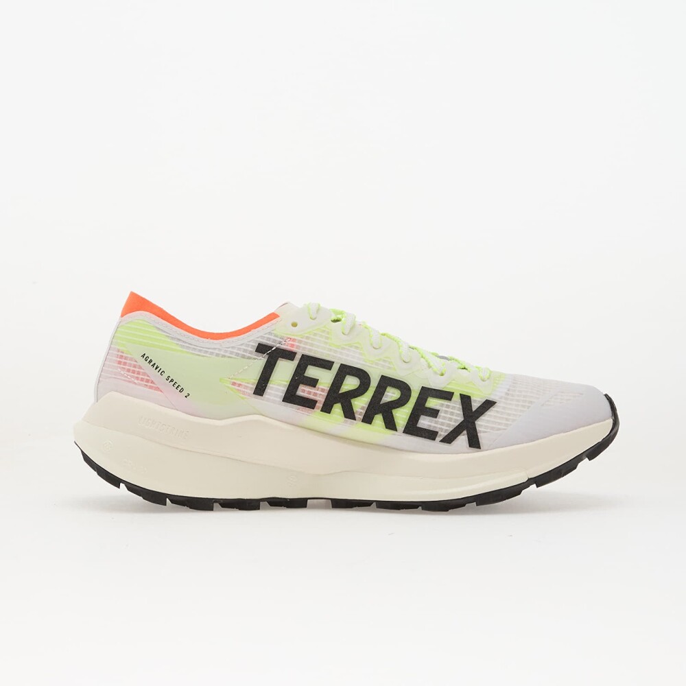 Adidas Terrex Agravic Speed 2 Trail Running Ftwr White/ Core Black/ Semi Impact Orange EUR 38 2/3 - side b