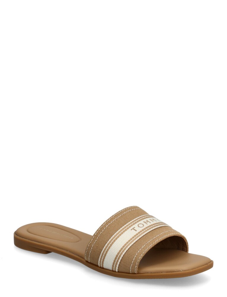 Tommy Hilfiger Flat Mule Webbing Beige 36 - main photo