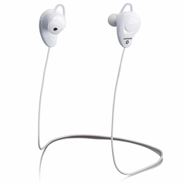Lenco Epb-015, Trådløs, Samtaler/Musikk, 12,6 G, Hodesett, Hvit