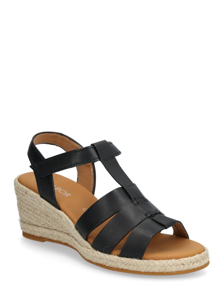 Gabor Wedge Sandal   Black   37.5 - main photo