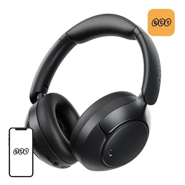 QCY H3 Pro ANC Wireless Headphones Black