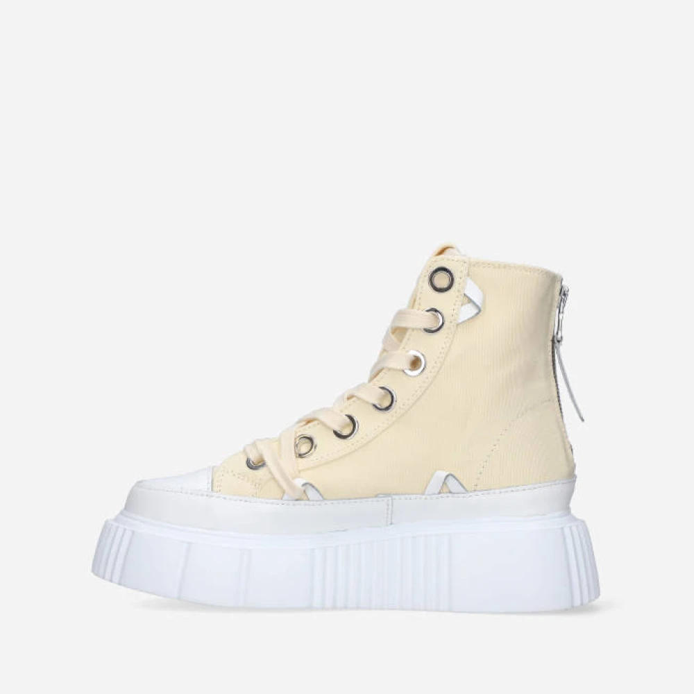 Inuikii Dame Sko Beige 38 EU, - side a