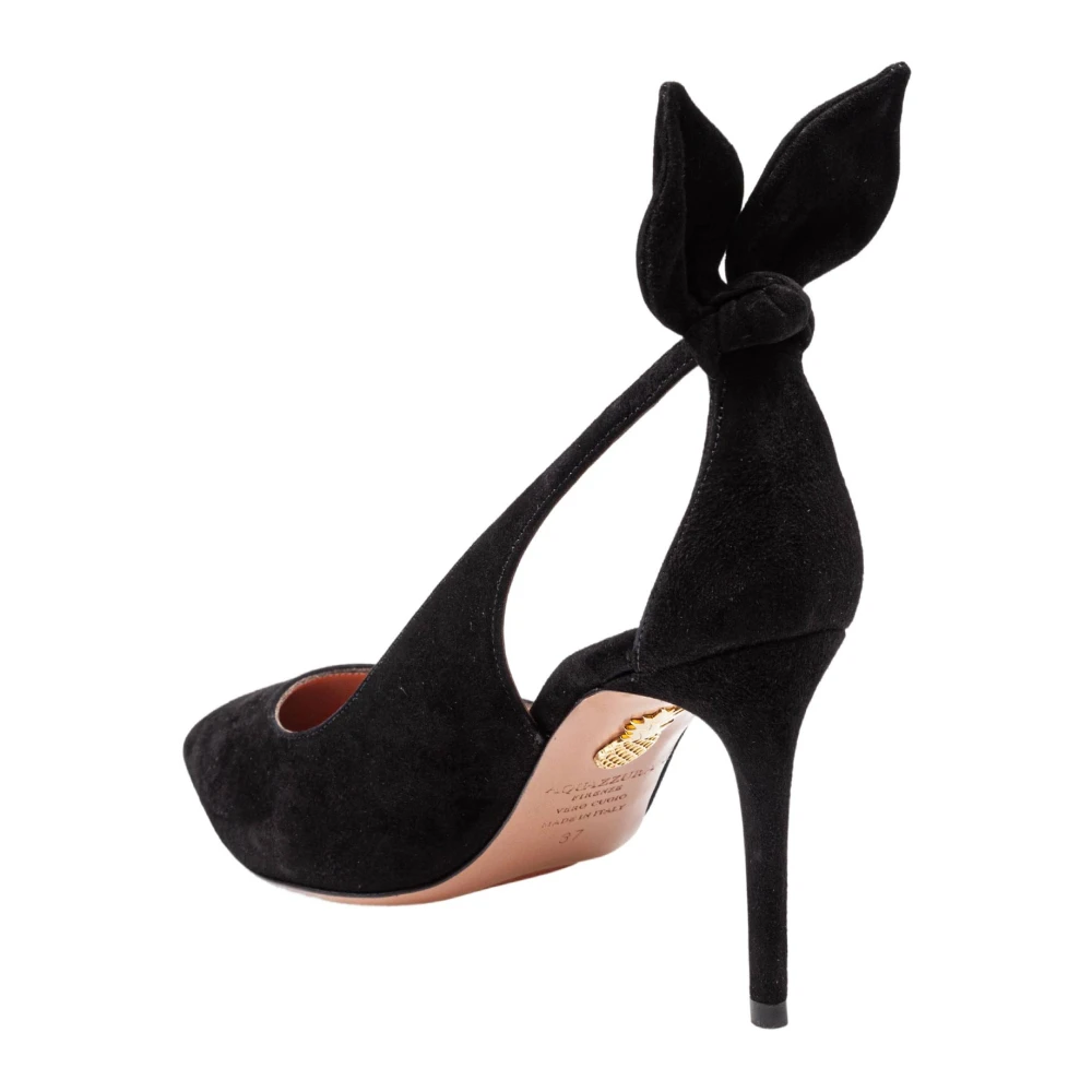 Aquazzura Dame Sko Svart 39 EU, - side a