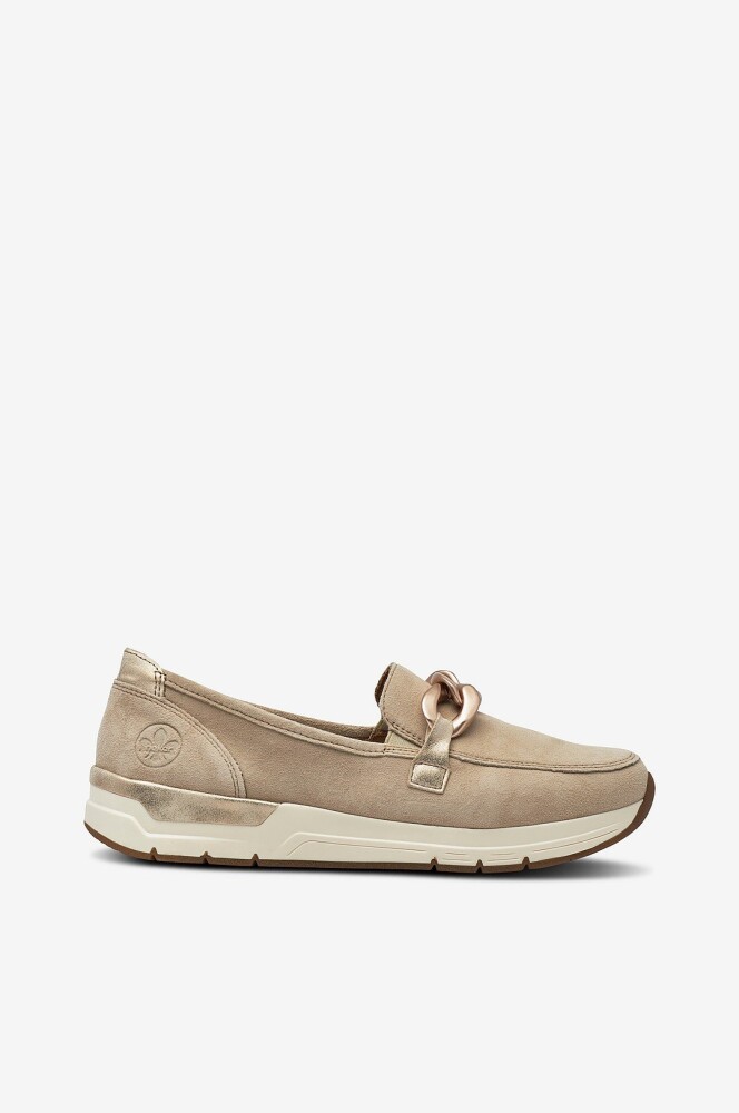 Rieker   Loafers 58944 60   Beige - main photo