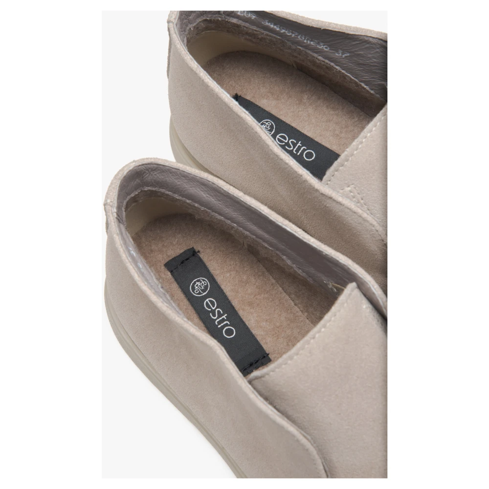 Estro Dame Sko Beige 39 EU - side b