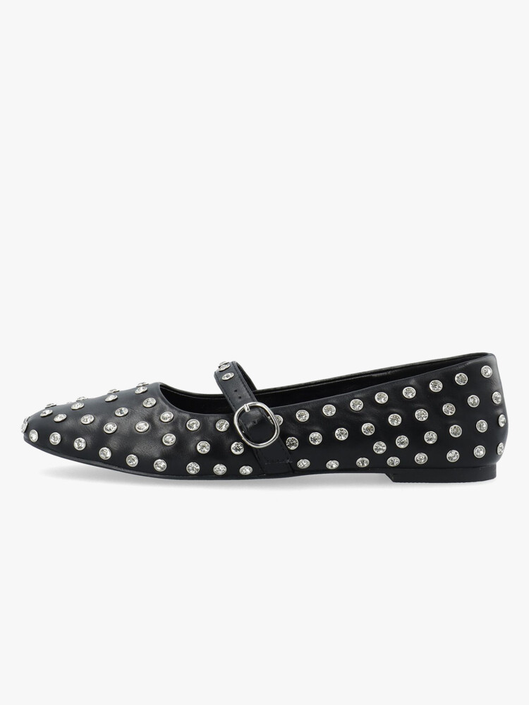 Bianco Fall Simili Mary Jane Sort 41 - side a