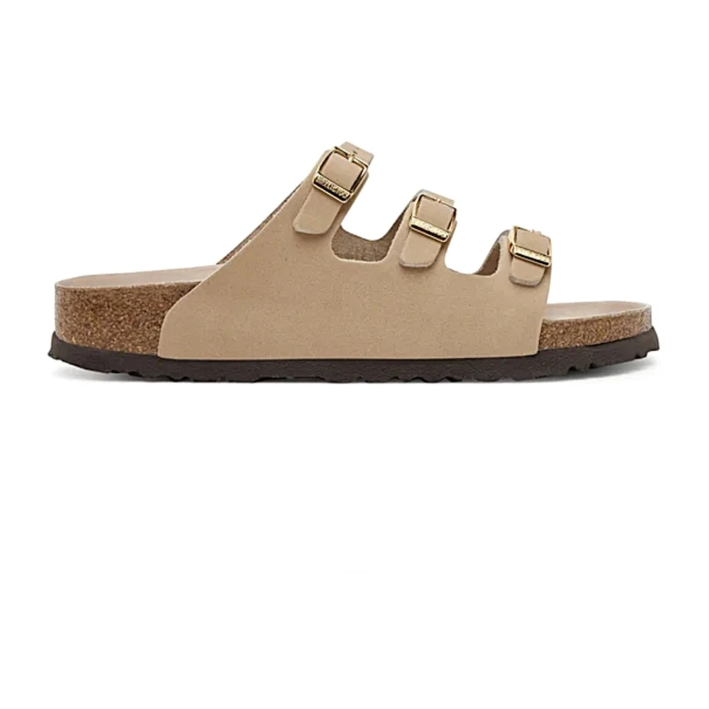Birkenstock Sandaler Florida Lenb Hex Beige - main photo