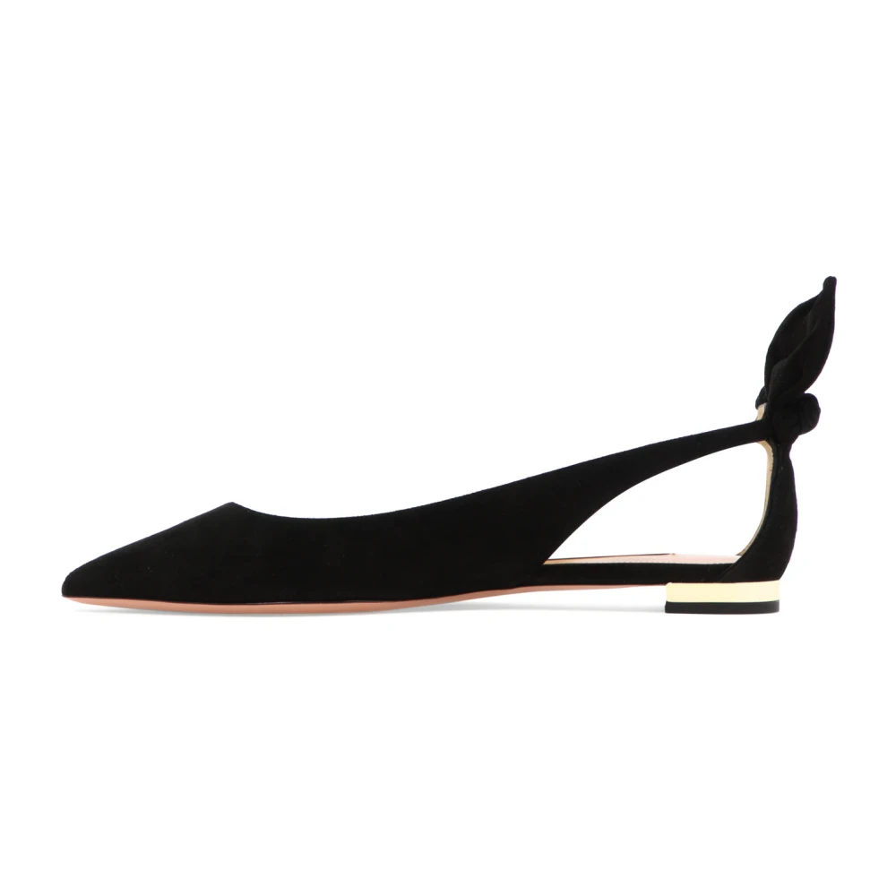Aquazzura Dame Sko Svart 36 EU, - side a