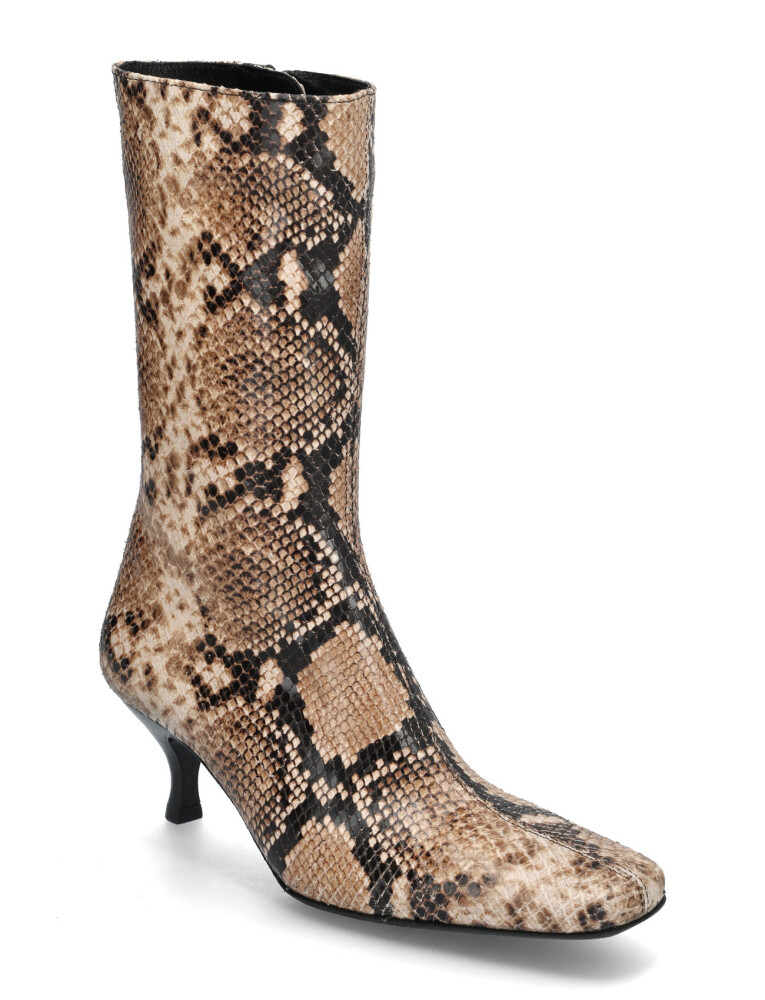 Filippa K Square Toe Ankle Boots - Brown - 38 - main photo