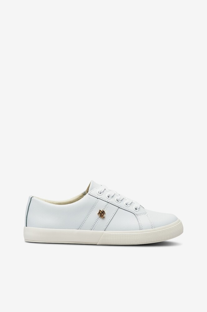 Lauren Ralph Lauren - Joggesko Low Top Lace - Hvit - main photo