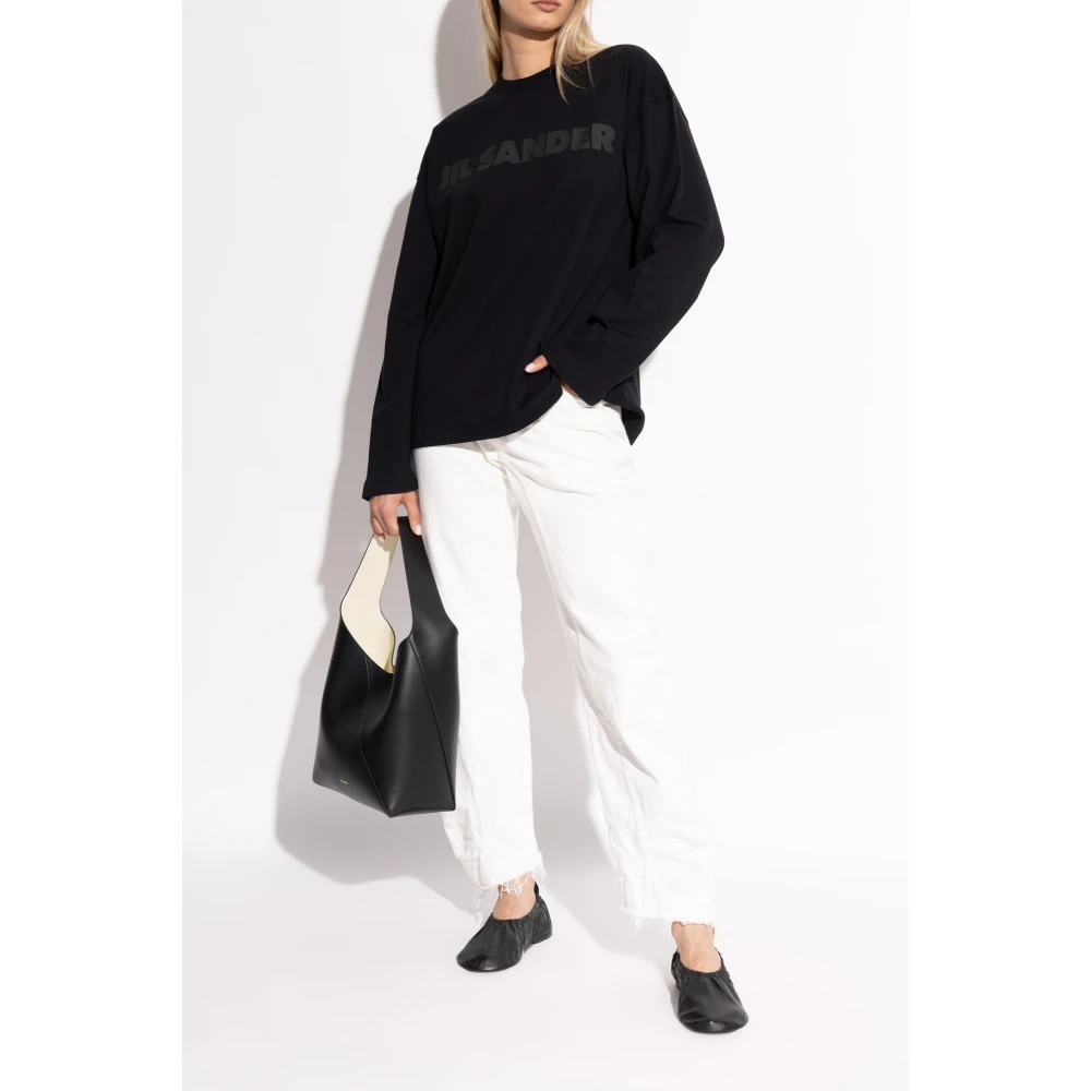 Jil Sander Dame Sko Svart 37 EU, - side a