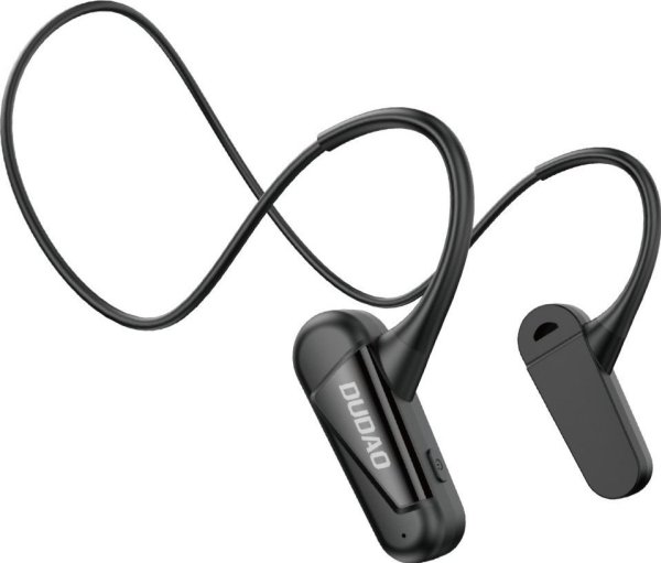 Dudao Trådløse Sportshodetelefoner Air Conduction Bluetooth 5.0 230 Mah Sort (U2xs)