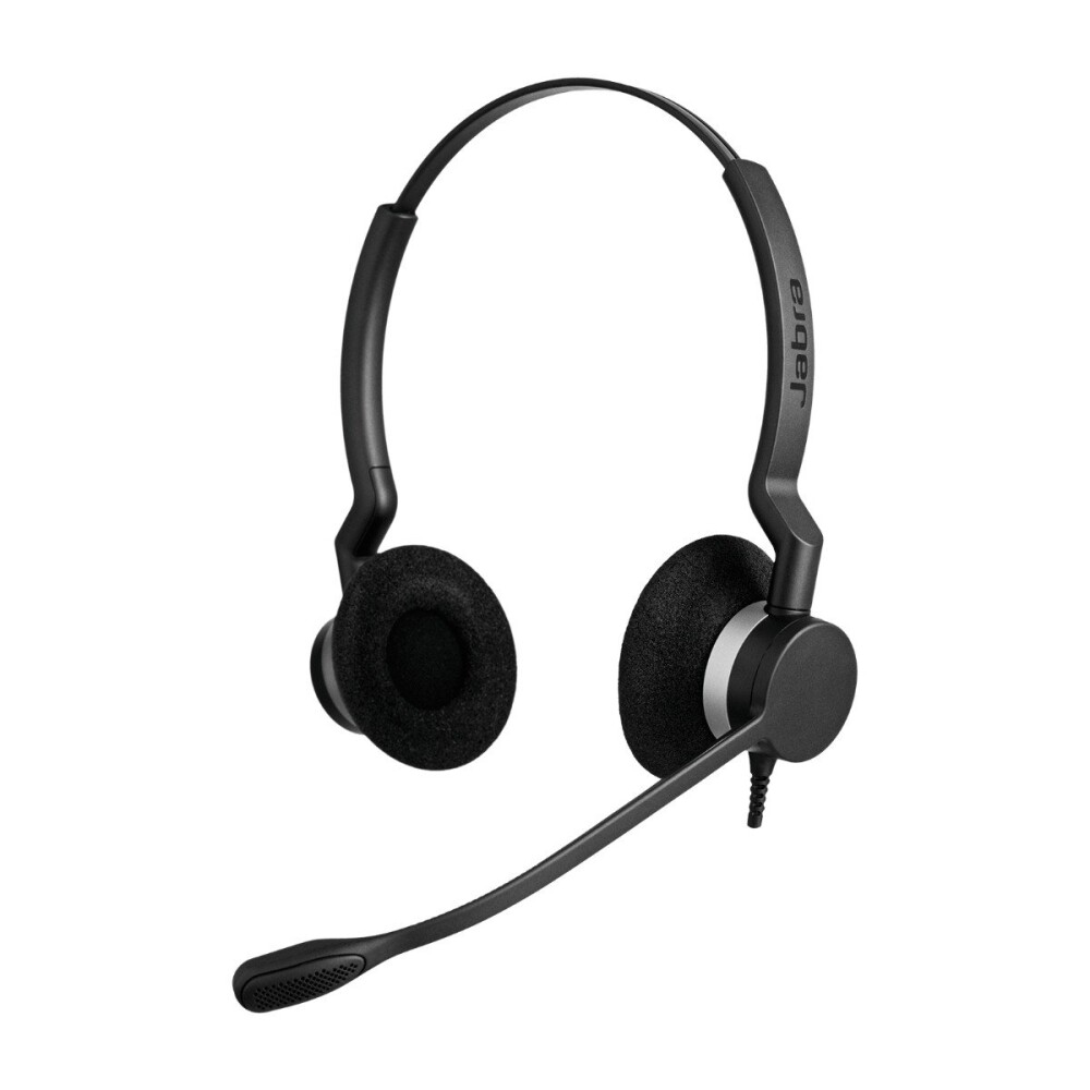 Jabra Biz 2300 Qd Duo Hodesett Stereo Svart