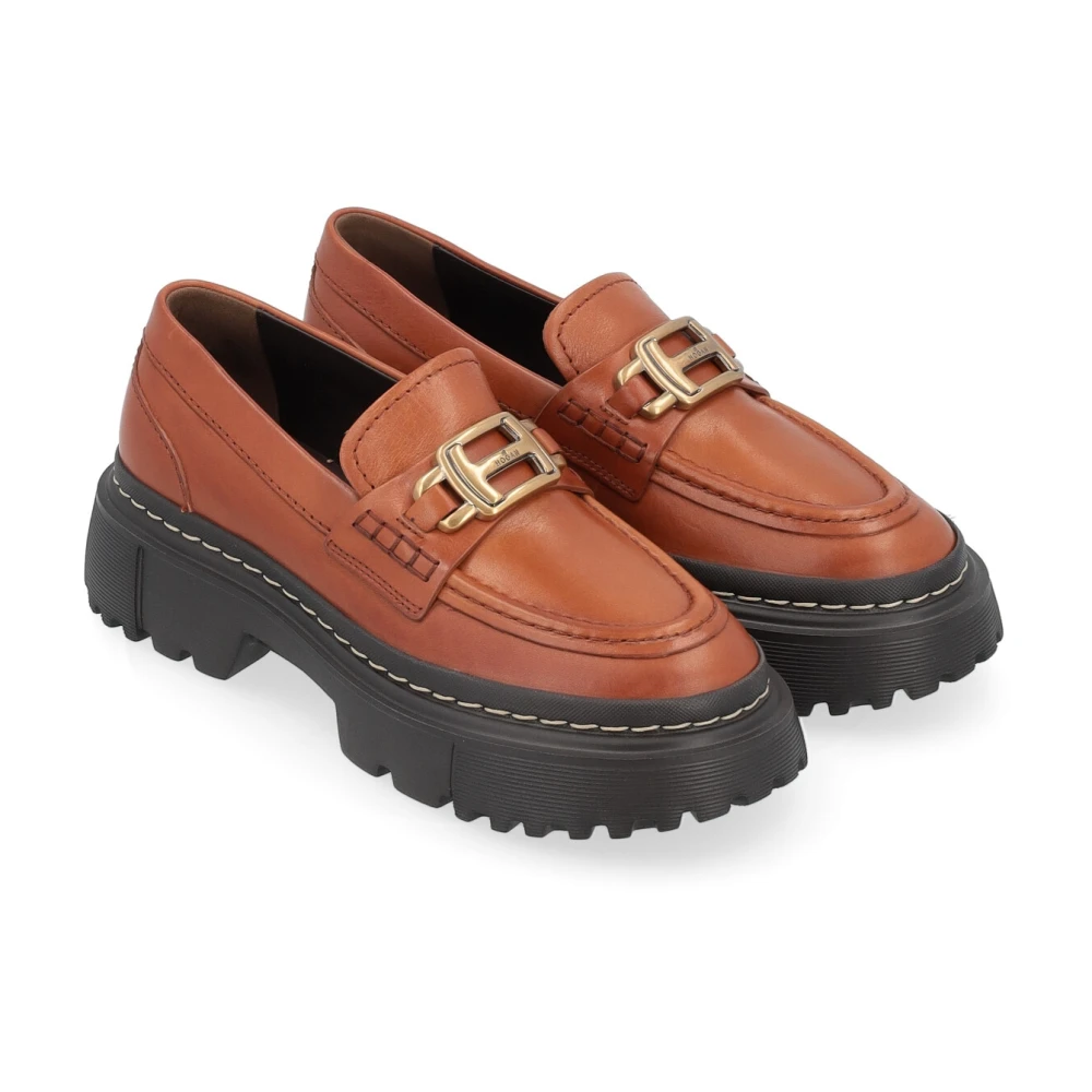 Hogan Dame Sko Brun 40 EU, - side a