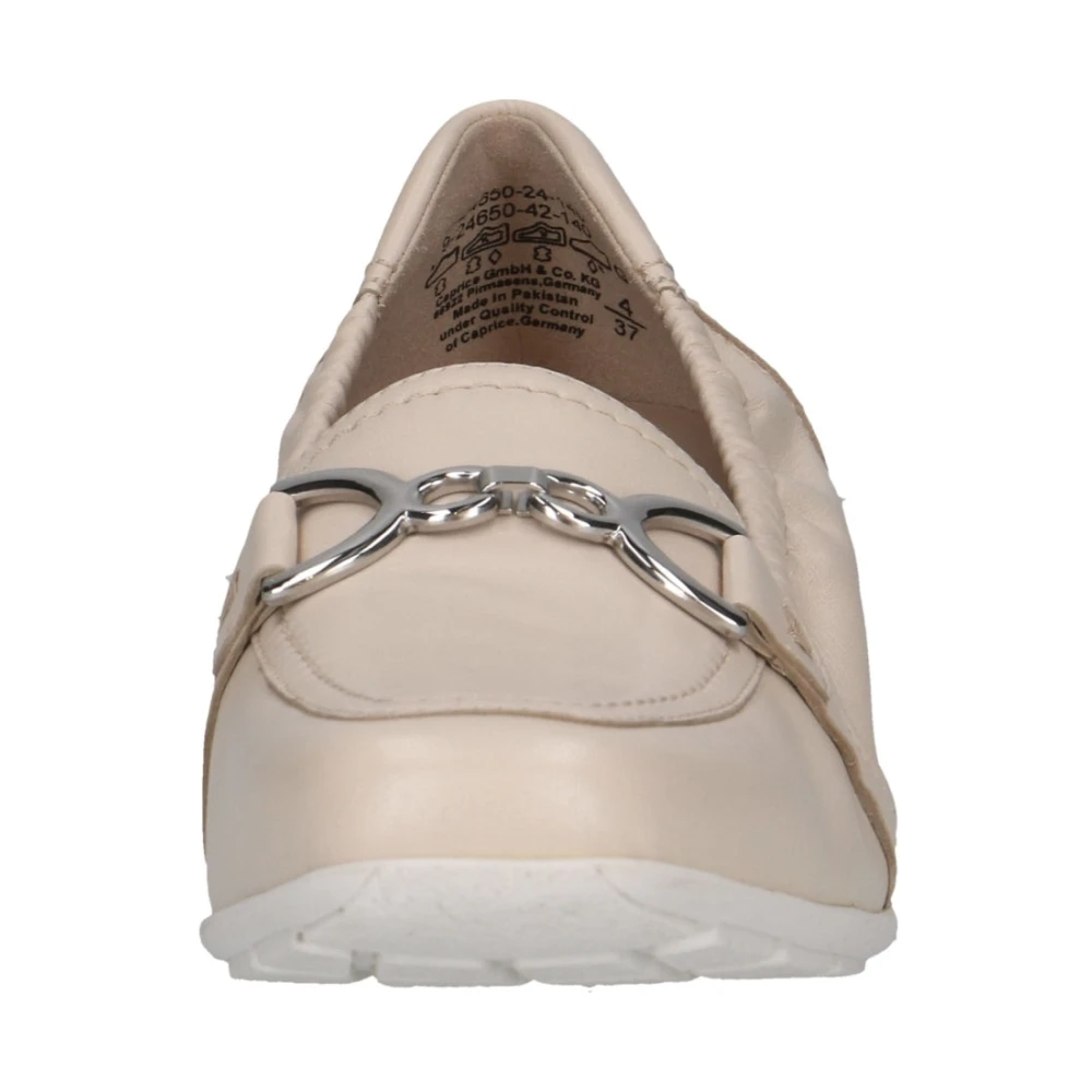Caprice Dame Sko Beige 37 EU, - side a