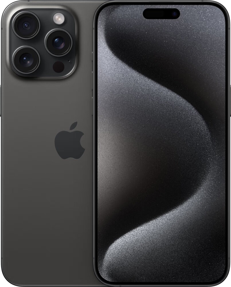 Apple iPhone 15 Pro Max 512GB Titanium Svart