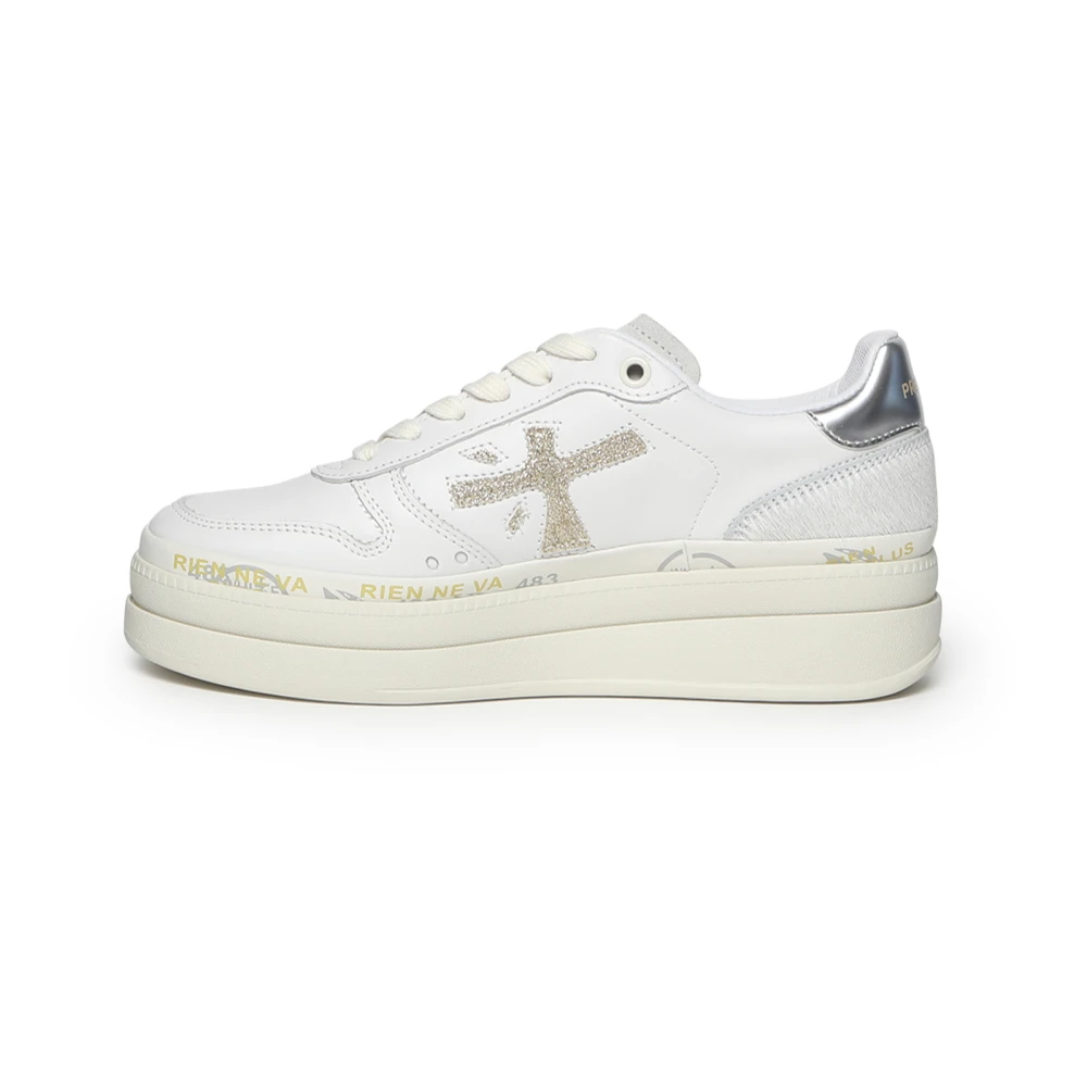 Premiata Premiata Dame Sko Hvit 40 EU - side b