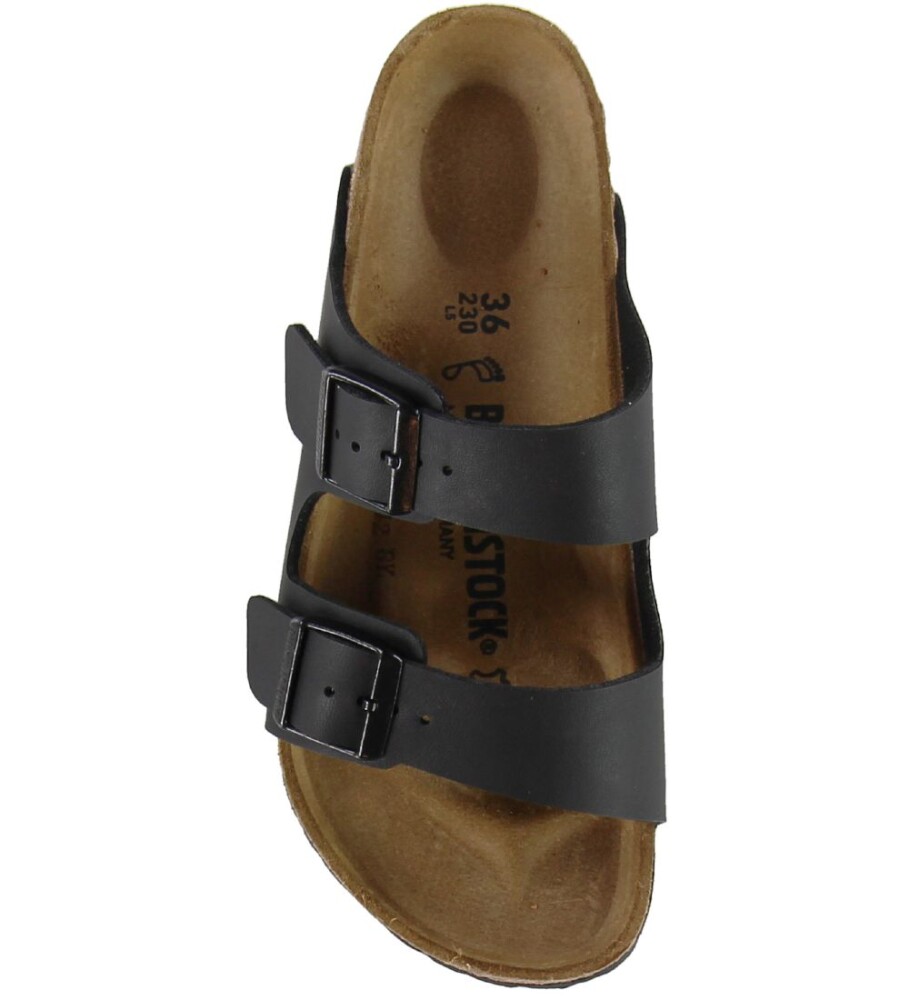 Birkenstock Women's Arizona Birko-Flor Regular Black 35, Black - side b
