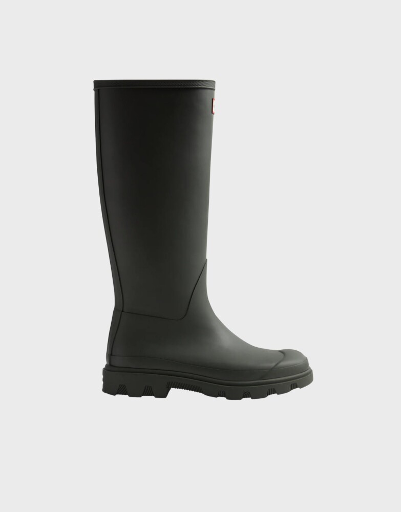 Hunter Gummistøvler   Regnskyll Tall   Dark Olive   Hunter   37   Gummistøvler   Grønn - side b
