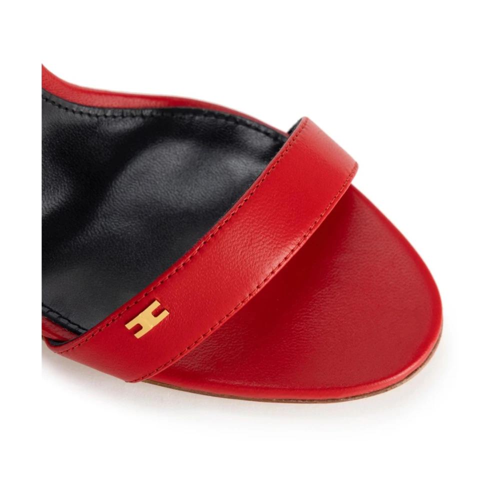 Elisabetta Franchi Dame Sko Rød 35 EU, - side b