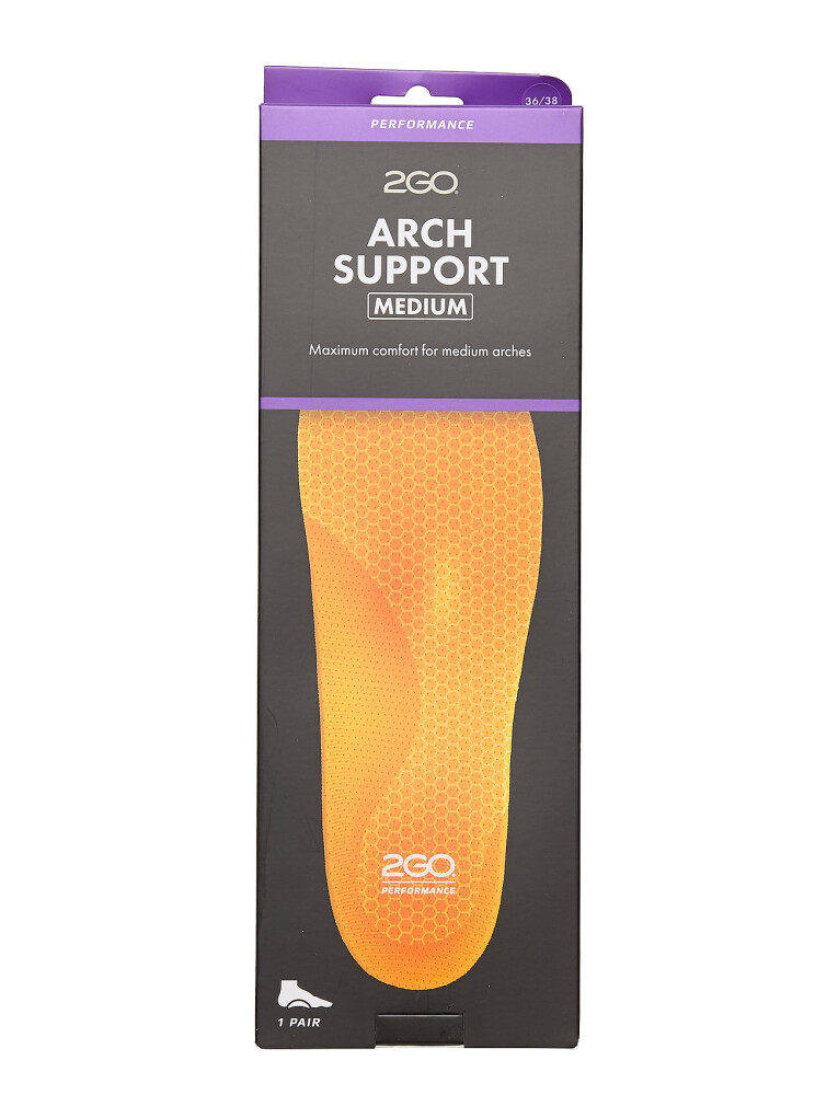 2GO 2Go Arch Support Medium - Orange - 44-47 - main photo