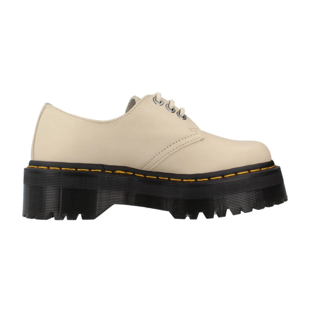 Dr. Martens Dame Sko Beige 38 EU, - side b