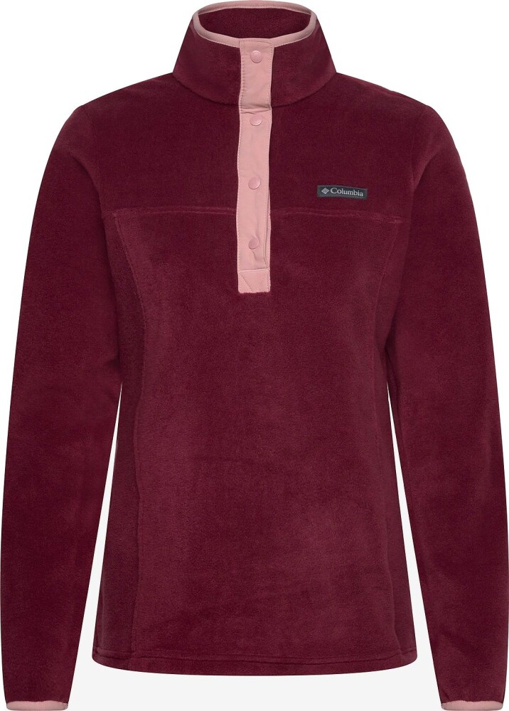 Pull Over Columbia Sportswear Benton Springs 1/2 Snap Pull Over Ii RICH WINE ...