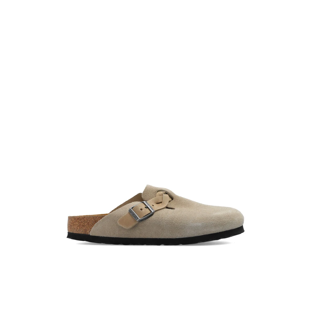 Birkenstock Boston Braided Suede Leather Taupe 36 - main photo