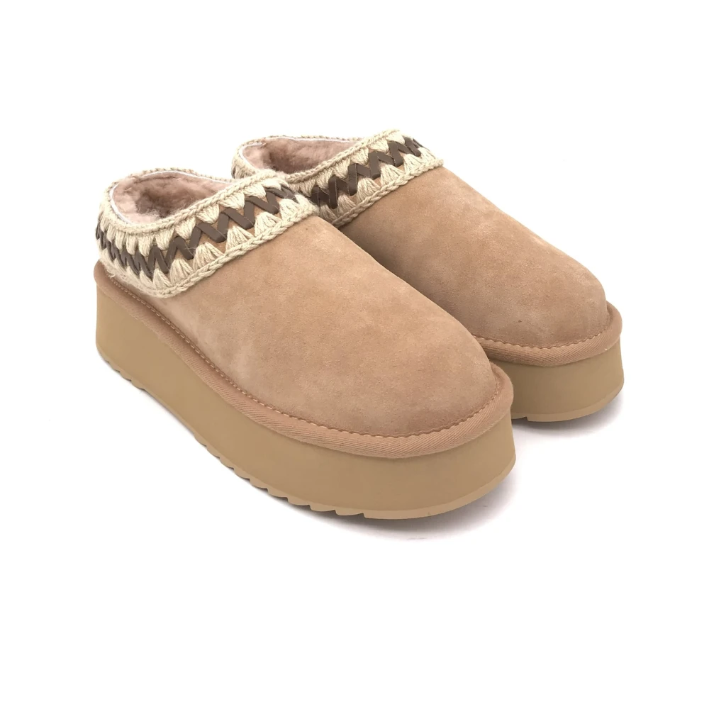 Mou Dame Sko Beige 37 EU - side a