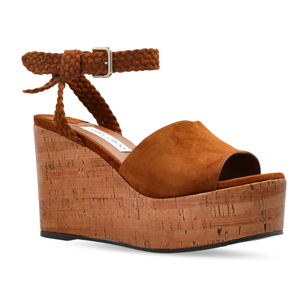 Jimmy Choo Dame Sko Brun 39 1/2 EU, - side b